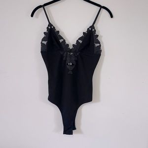 Fleur du Mal lily lace bodysuit
